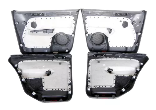 VW Golf Plus 5M 4x Türverkleidung Verkleidung Tür vorn hinten links schwarz (147080)