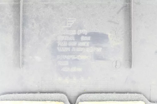 VW Sharan 7M Abdeckung Verkleidung Kofferraum hinten Heckklappe Deckel schwarz (147437)