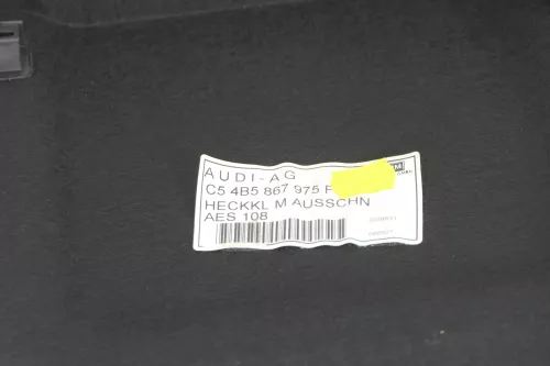 Audi A6 4B Limousine Abdeckung Verkleidung Kofferraum hinten Heckklappe Deckel f (147448)