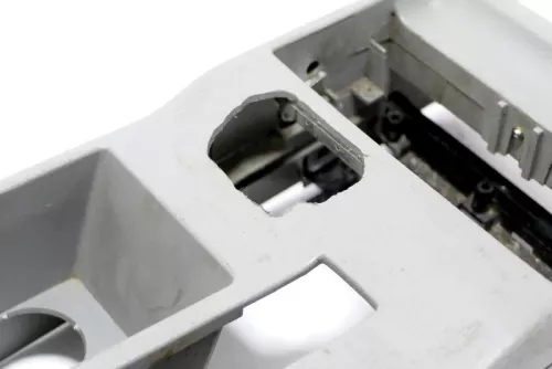 VW Passat 3B Mitteltunnel Mittelkonsole Abdeckung Verkleidung GRAU (147635)