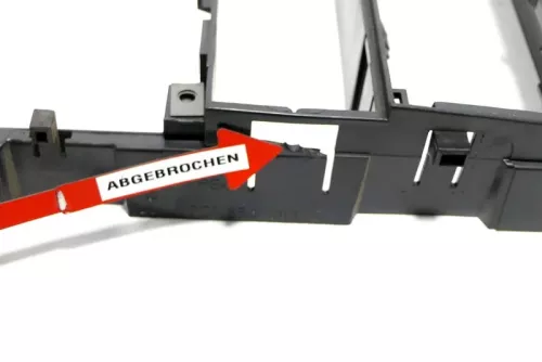 VW T4 Rahmen um Aschenbecher Abdeckung Mittelkonsole Verkleidung 7D1858089D (148126)
