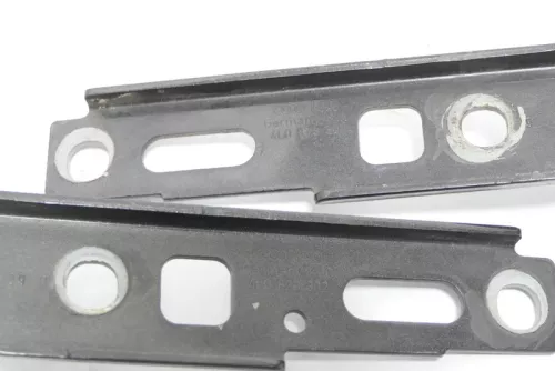 2x Audi Q7 4L Scharniere für Motorhaube Klappe grau LZ7L links + rechts (148129)