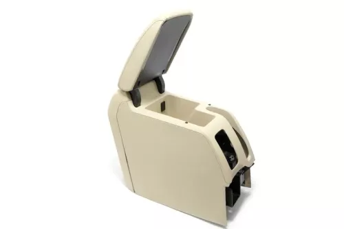 VW Eos 1F Mittelarmlehne Armlehne Fach Lehne Mittelkonsole beige besch 95T (148244)