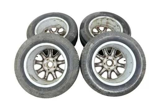 4x Passat 3C Golf Alufelgen Felgen Reifen 1K0601025A Sommerreifen Misano 5-6mm (148433)