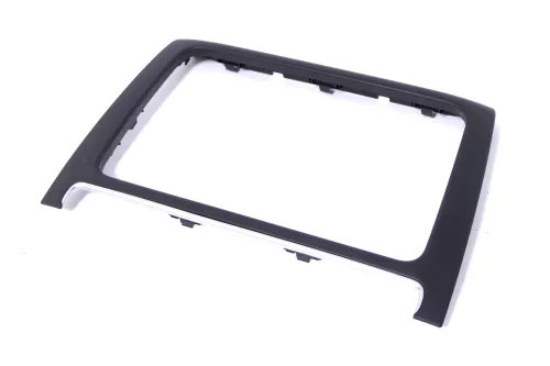 VW Polo 6R Mittelkonsole Verkleidung um Radio / Navi schwarz Blende (148663)
