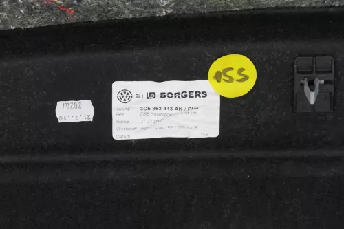 Passat 3C Limousine Laderaumabdeckung Hutablage Kofferraum braun PH4 (148769)