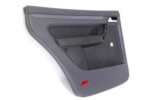 VW Touran 1x Türverkleidung Verkleidung Tür hinten links anthrazit Lautsprecher (148783)