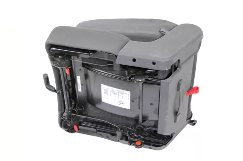 VW Touran Sitz hinten links (hinter Fahrersitz) Rücksitz anthrazit I Isofix  (148866)