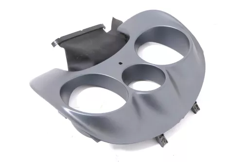 Seat Altea 5P Abdeckung Tacho Tachorahmen silber leuchtsilber Rahmen Blende (148896)