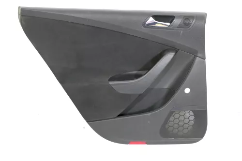 1x VW Passat 3C Variant Türverkleidung Verkleidung Tür hinten links schwarz