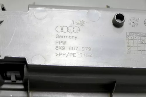 A4 8K B8 B8 Avant Abdeckung Verkleidung Kofferraum hinten Heckklappe Deckel GRAU (149118)