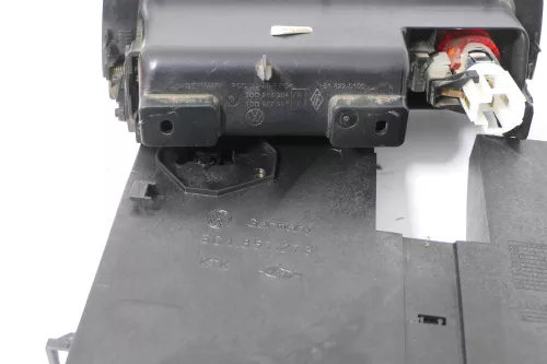 Passat 3C Mittelkonsole Verkleidung Klappe Abdeckung Dekor silber alu gebürstet (149127)