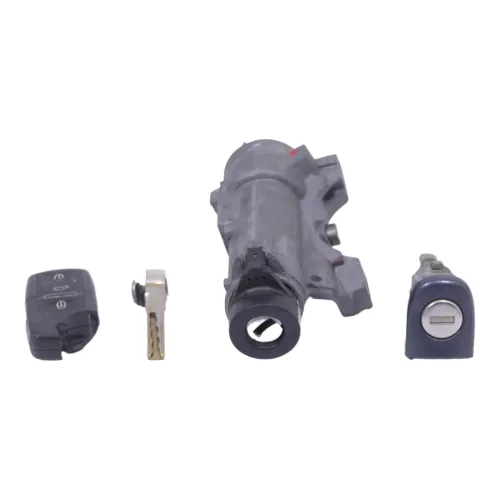 VW Polo 9N 9N3 Schloßsystem Türschloß und 1x Schlüssel Schloß + Zündschloß Funk