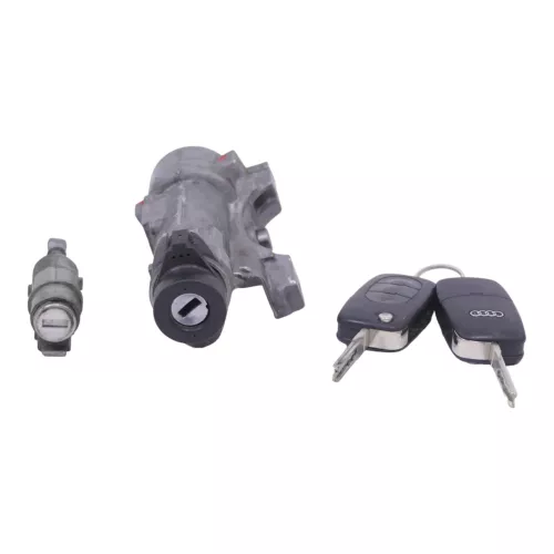 Audi A6 4B Allroad Zündschloß Schloß 2x Schlüssel 1x Türschloß Schloßsystem F