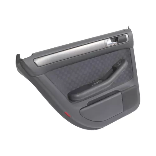1x Audi A6 4B Türverkleidung Verkleidung Tür hinten links onyx (149702)