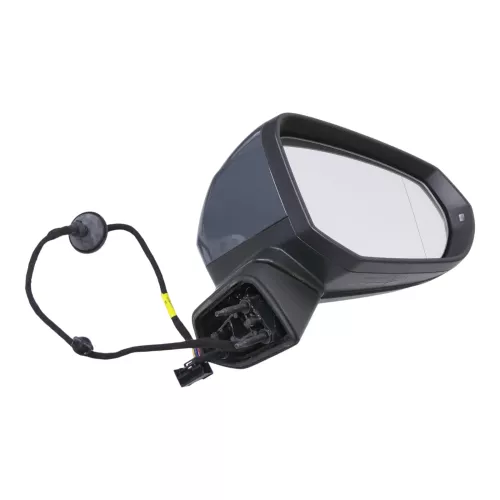 Q2 GA 81A Spiegel Außenspiegel rechts grau LX7M anklappbar elektrisch +Glas (149753)