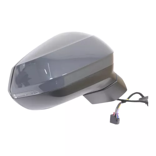 Q2 GA 81A Spiegel Außenspiegel rechts grau LX7M anklappbar elektrisch +Glas (149753)