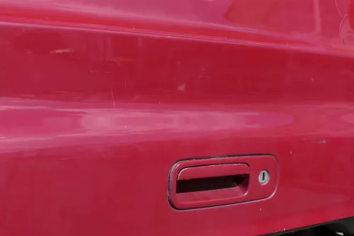VW Sharan 7M 7M3 Heckklappe Scheibe  Klappe hinten ab Bj.2000 rot LK3A (150017)