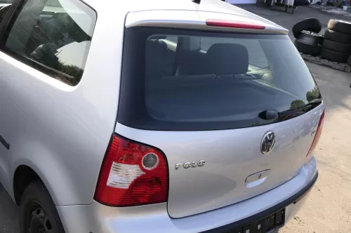 VW Polo 9N Fun Heckklappe Kofferraumklappe Klappe hinten silber LA7W metallic (150233)