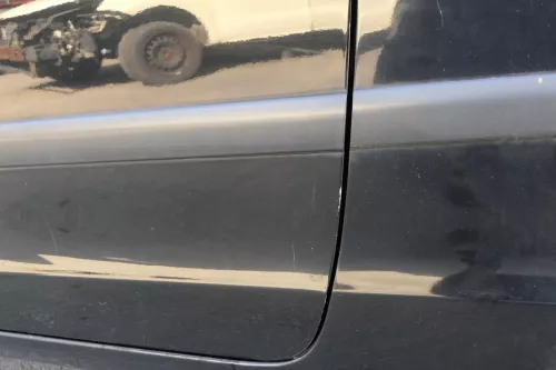 VW Polo 9N 9N3 Tür vorne links Fahrertür 2/3-Türer schwarz L041 -ohne Anbauteile (150240)