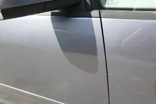 VW Touran 1T 1T3 Tür vorne rechts Beifahrertür grau LD7X platinu ohne Anbauteile (150253)