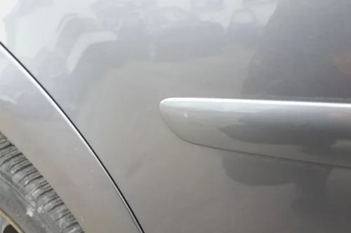 VW Touran 1T 1T3 Tür hinten rechts grau LD7X Platinum grey  grau (150254)