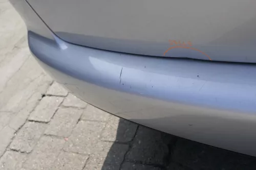 VW Touran 1T Stoßstange hinten Heckstoßstange Stoßfänger silber grau LA7W metl (150300)