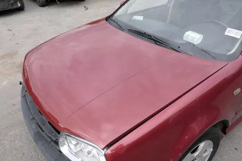 VW Golf 4 Motorhaube Haube Klappe vorne ror LC3K canyonred (150417)