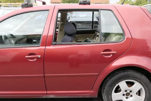 VW Golf 4 Limousine Limo Tür hinten links LC3K canyonred (KEINkombi) (150418)