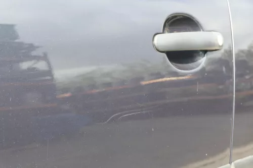 VW Golf 5 V 1K Tür vorne links Fahrertür 4/5-Türer blau LC5F nur TÜRBLATT (150458)