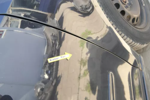 VW Golf Plus 5M Tür vorne rechts Beifahrertür schwarz LC9Z nur Türblatt (150468)