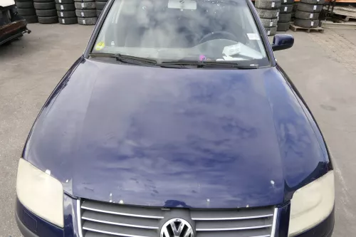 VW Passat 3BG Motorhaube Klappe vorne vorn Haube blau LB5N indigoblau me