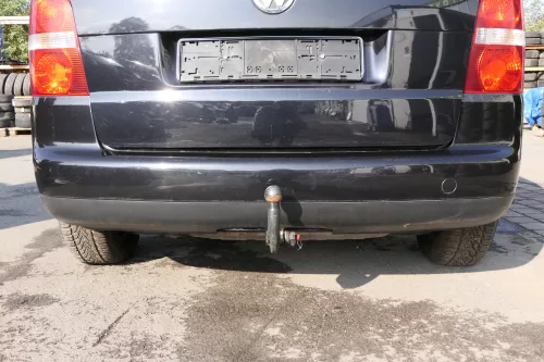 VW Touran 1T Stoßstange hinten Heckstoßstange Stoßfänger schwarz LC9X deepblack