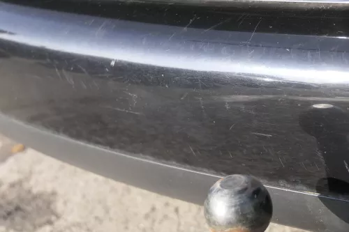 VW Touran 1T Stoßstange hinten Heckstoßstange Stoßfänger schwarz LC9X deepblack (150618)