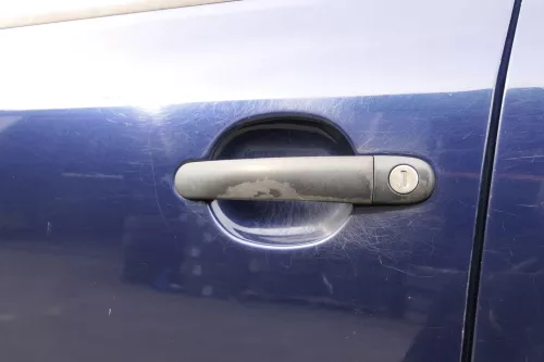 Skoda Octavia 1U Kombi + Limo Tür vorne links Fahrertür blau LF5U tiefseeblau (150630)