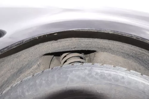 VW Touran 1T Kotflügel vorne rechts schwarz LC9Z metall 1T0821022A ca.2003-2006 (150683)