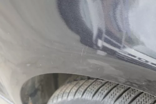 VW Touran 1T Kotflügel vorne rechts schwarz LC9Z metall 1T0821022A ca.2003-2006  (150683)