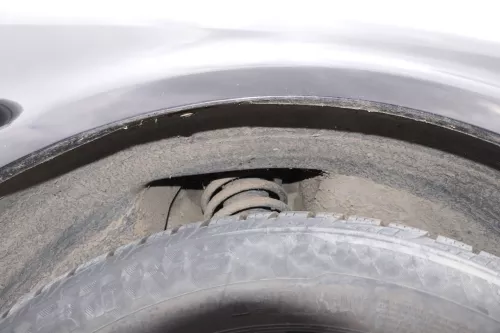 VW Touran 1T Kotflügel vorne rechts schwarz LC9Z metall 1T0821022A ca.2003-2006  (150683)