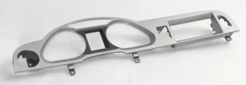 Audi A6 4F Tacho Tachometer Abdeckung Verkleidung silber Blende II