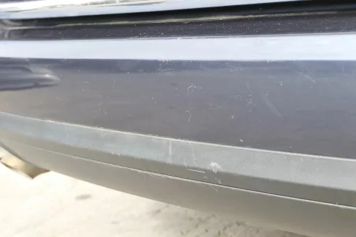 VW Passat 3C Kombi Stoßstange hinten Heckstoßstange Stoßfänger grau blau LC5F II (150867)