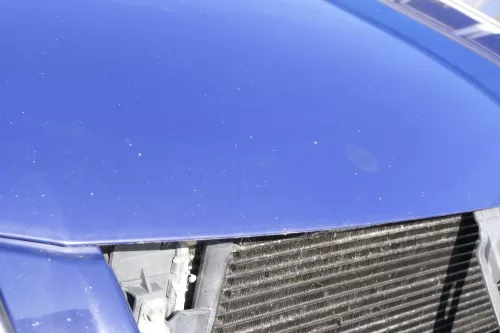 VW Passat 3BG Motorhaube Klappe vorne vorn Haube blau LA5E (150895)