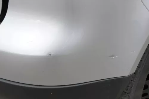 VW Golf 5 1K Limousine Stoßstange hinten Heckstoßstange silber grau LA7W silb (150953)