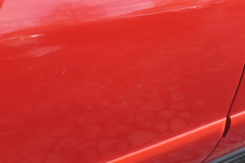 Audi A4 B5 Tür nur Türblatt hinten rechts rot LY3H - Facelift (151359)