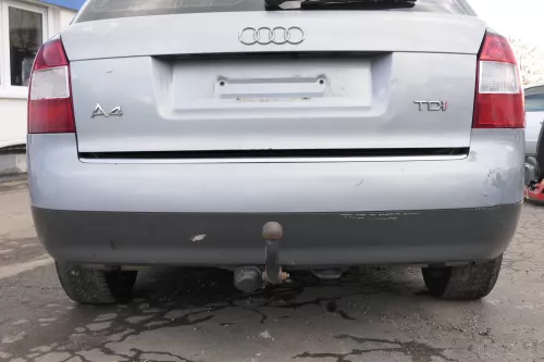 Audi A4 8E B6 Kombi Avant Stoßstange hinten mit Spoiler blau türkis LY7R (151382)