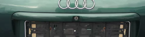 Audi A3 8L A4 Avant Griff Heckklappe Heckklappengriff grün LZ6L bis ca Bj.1999 (151574)