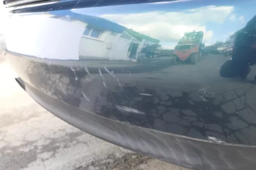 Audi A4 B5 Limousine Stoßstange hinten Heckstoßstange grün LZ6U biscaBj99 (151621)