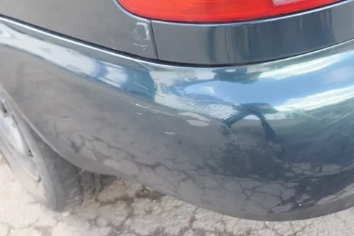 Audi A4 B5 Limousine Stoßstange hinten Heckstoßstange grün LZ6U biscaBj99 (151621)