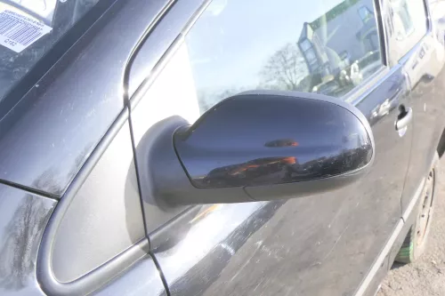 VW Fox 5Z Spiegel Außenspiegel + Glas links schwarz L041 mechanisch manuell