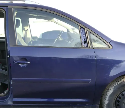VW Touran 1T 1T3 Tür vorne rechts Beifahrertür blau LB5N indigoblau 151764