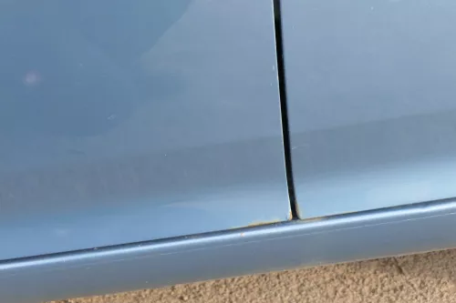 VW Golf 5 V 1K Tür vorne links Fahrertür 4/5-Türer blau LA5S riverblue TÜRBLATT (151807)